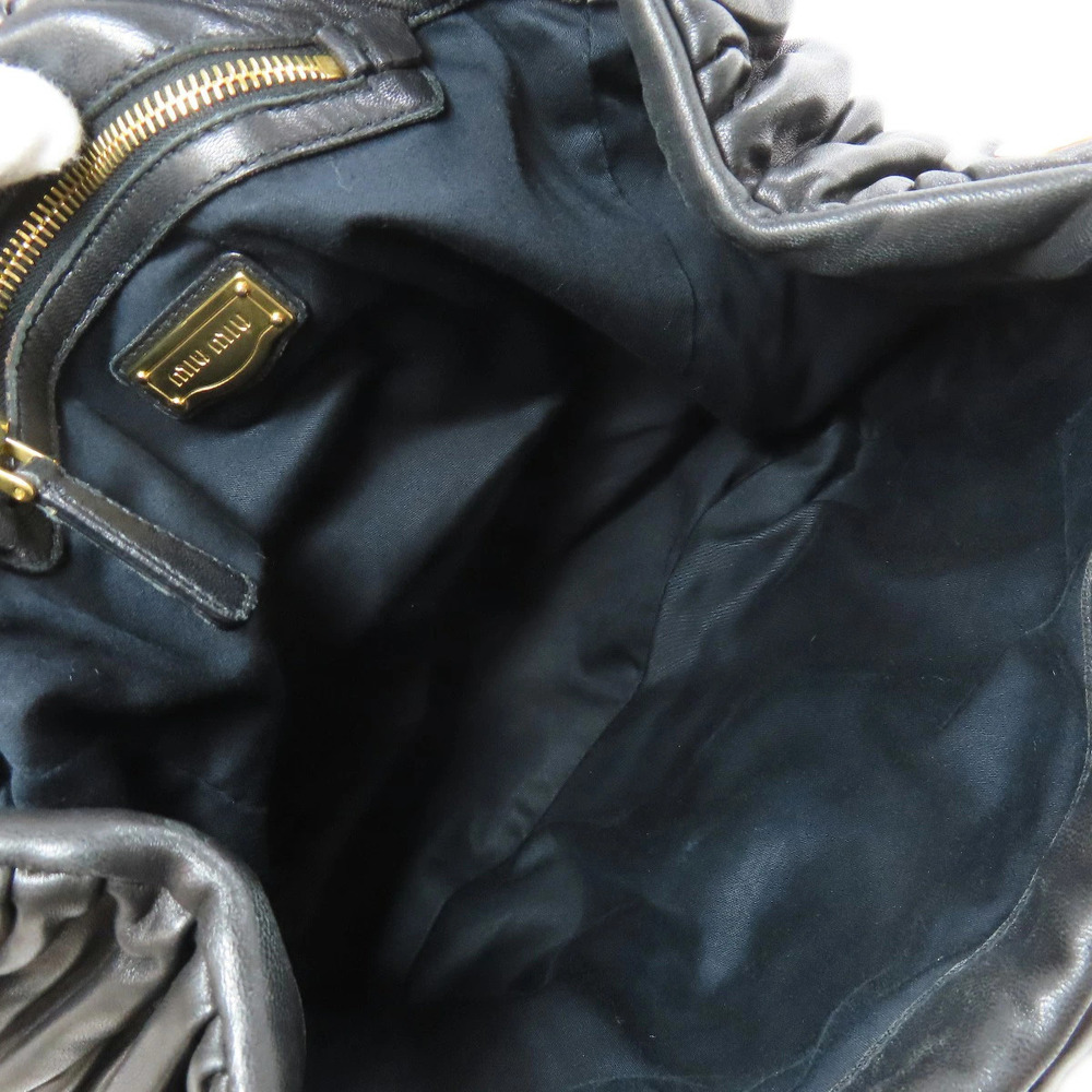 Miu MIu Matelasse Handbag Leather - Picture 5 of 11